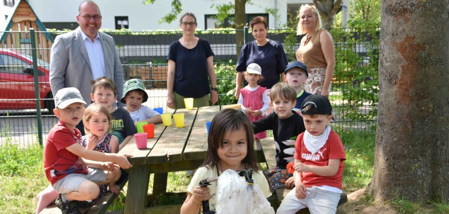 Sauberhafter Kindertag-Beteiligung