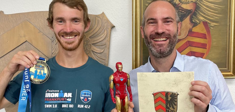 Ironman-Teilnehmer aus der Stadtverwaltung