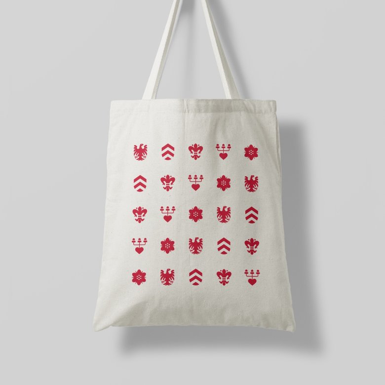 Stofftaschen mit neuem Corporate Design der Stadtverwaltung