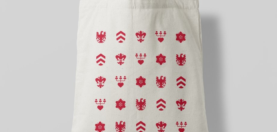 Stofftaschen mit neuem Corporate Design der Stadtverwaltung