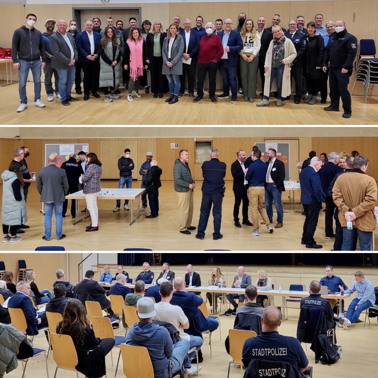 Teilnehmer an der Sicherheitskonferenz