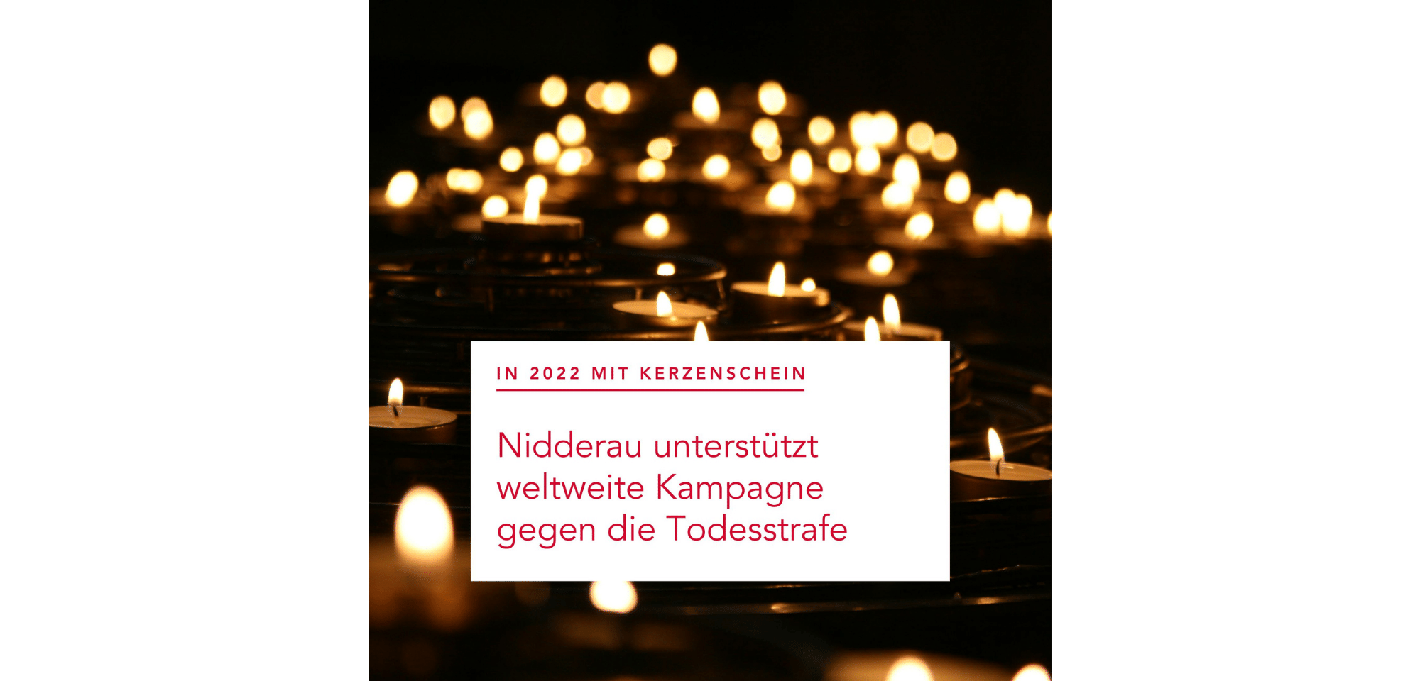 Kampagne gegen die Todesstrafe