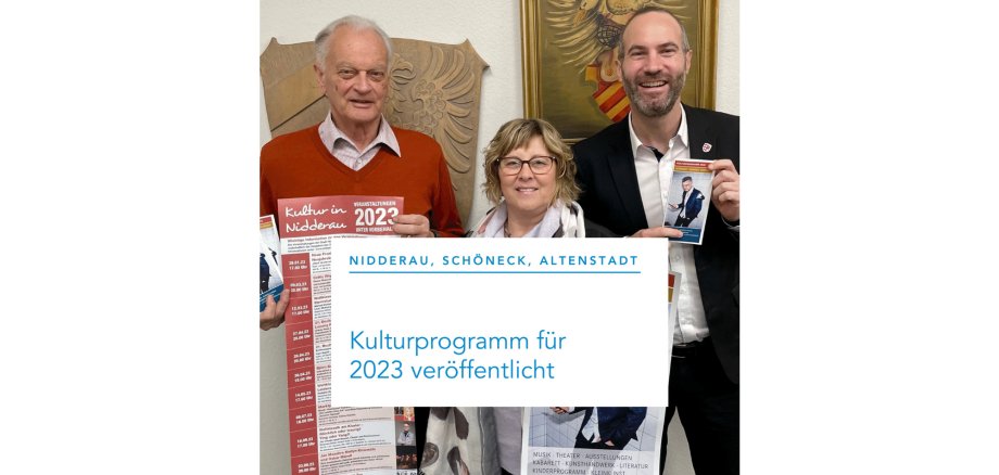 Kulturprogramm 2023 veröffentlicht