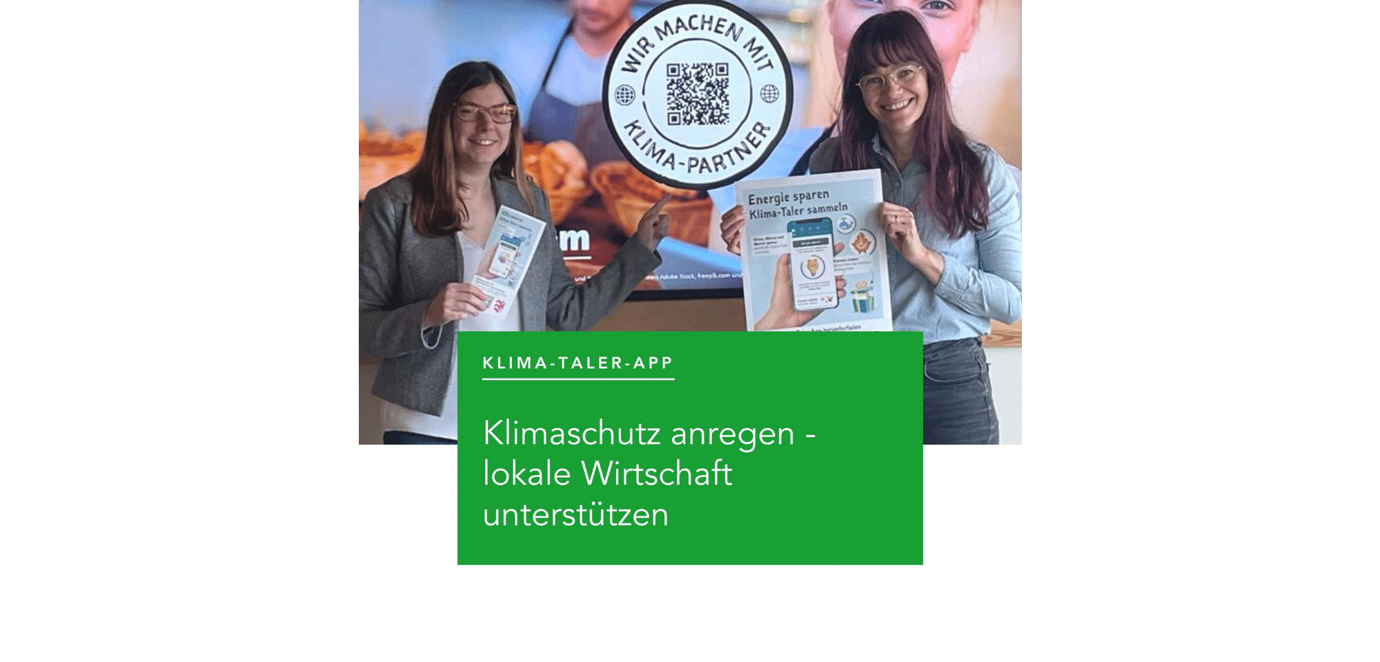 Tanja Klähn und Carola Pritzkow stehend