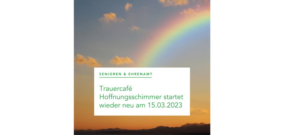 Regenbogen am Himmel