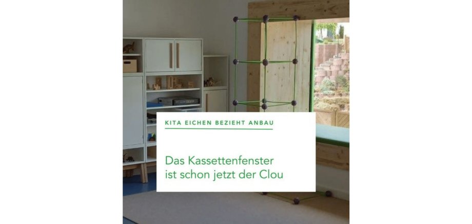 Kita Eichen bezieht neuen Erweiterungsbau