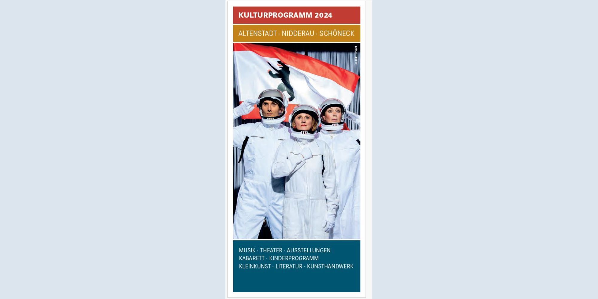 Deckblatt Kulturkalender Nidderau, Altenstadt, Schöneck