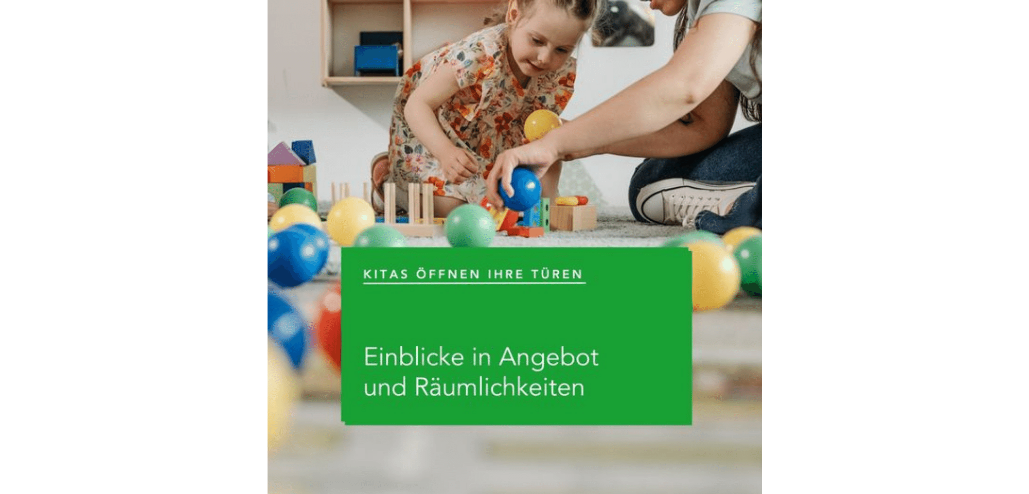 Städtische Kitas öffnen ihre Türen für interessierte Elertn Einblicke in Angebot und Räumlichkeiten