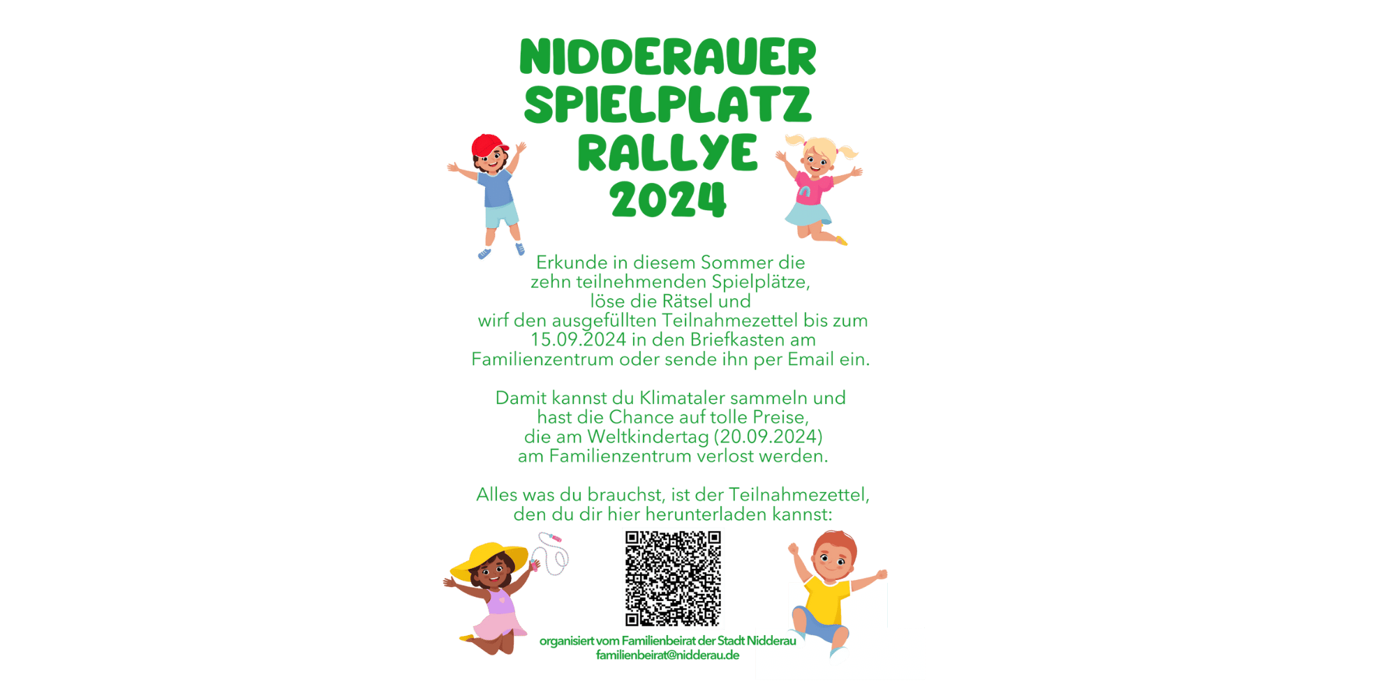 Flyer Spielplatzrallye