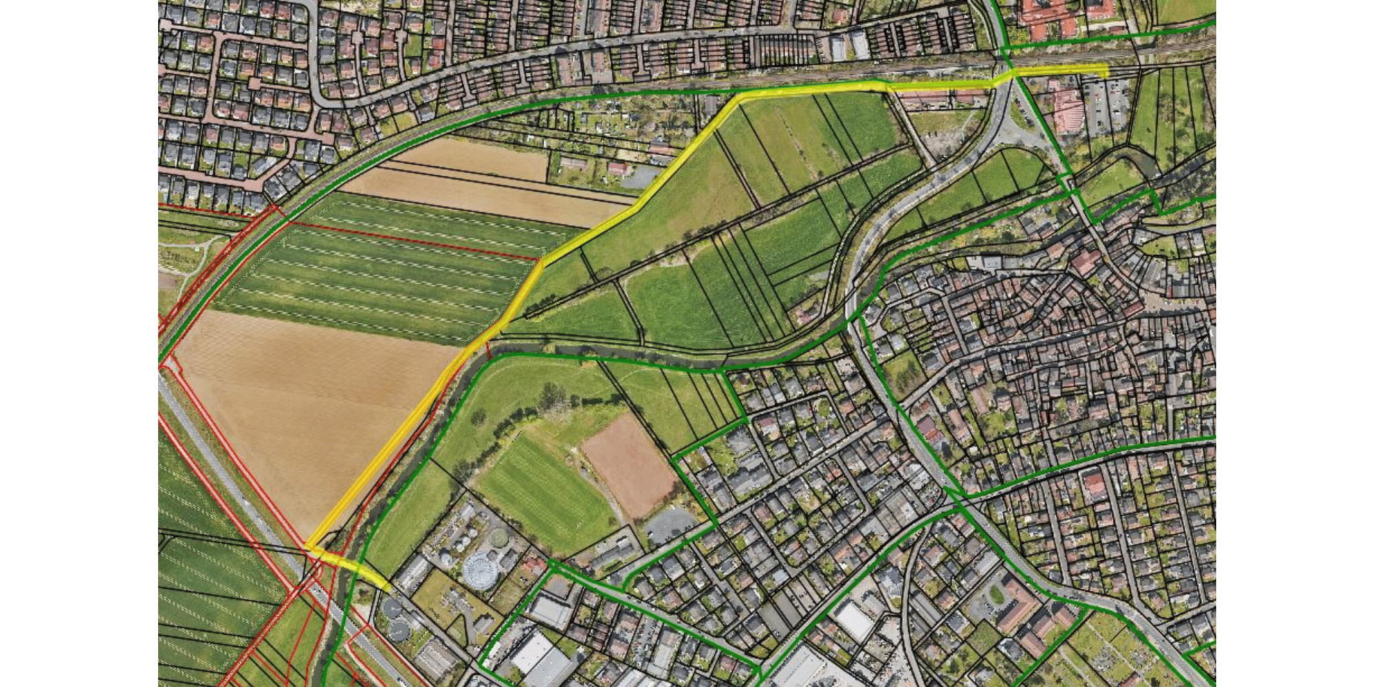 Karte Landschaft Nidderau