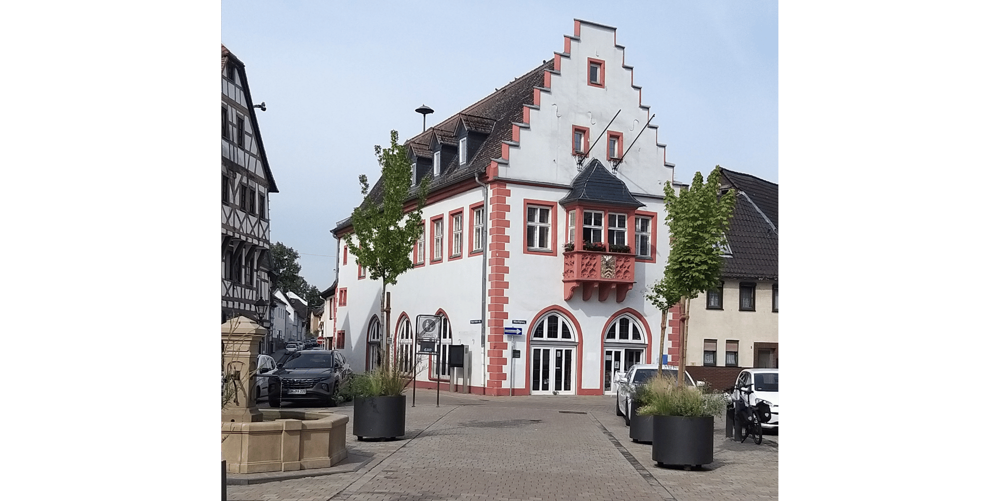 Ansicht Außenfassade altes Rathaus in Windecken
