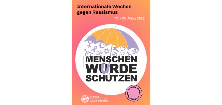 Plakat mit Veranstaltungshinweis