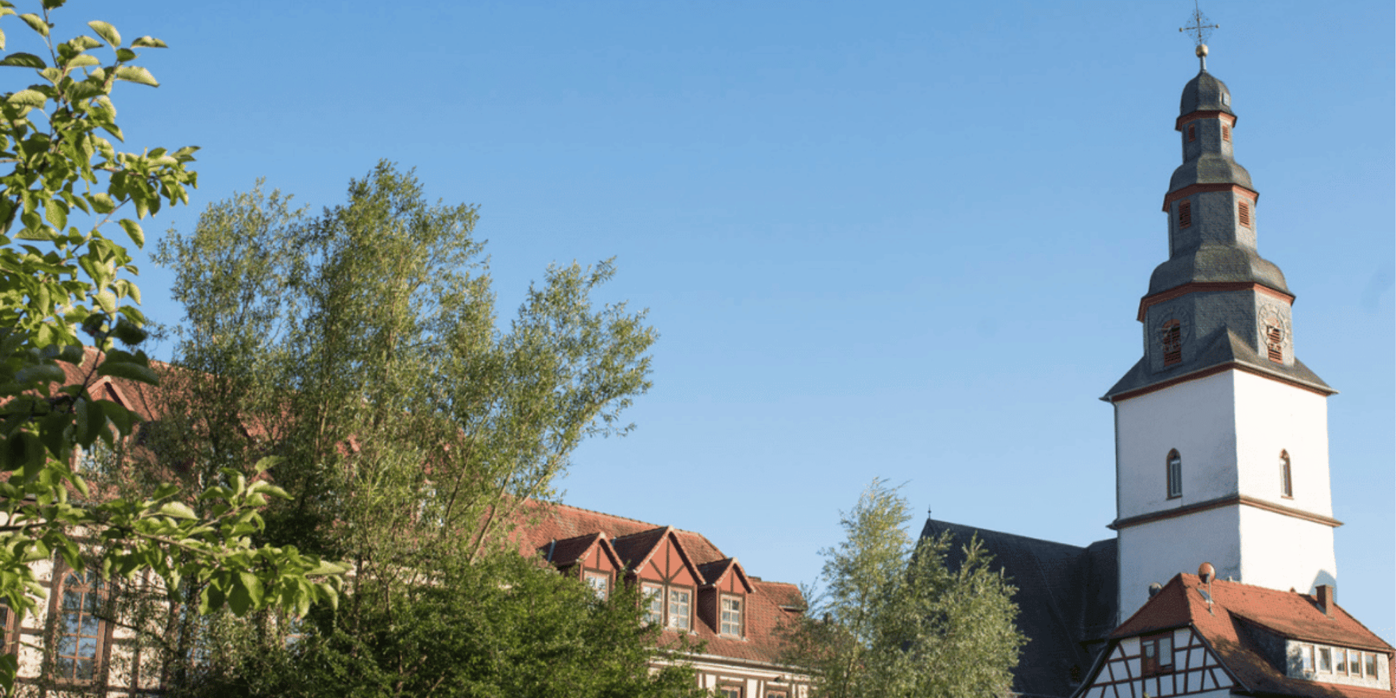 Ansicht Windecken Altstadt mit Kirche