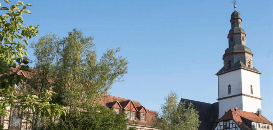 Ansicht Windecken Altstadt mit Kirche