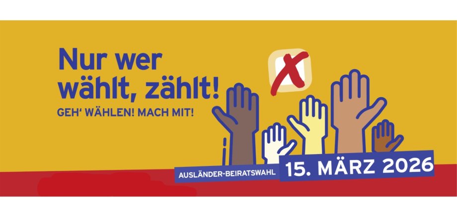 Flyer Ausländerbeiratswahl