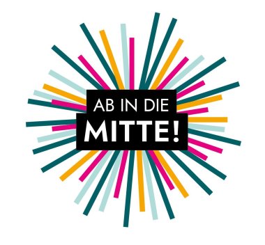 Logo "Ab in die Mitte"