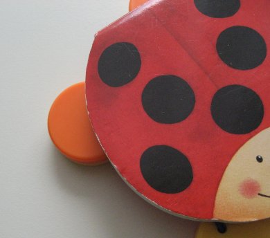 Marienkäfer aus Holz