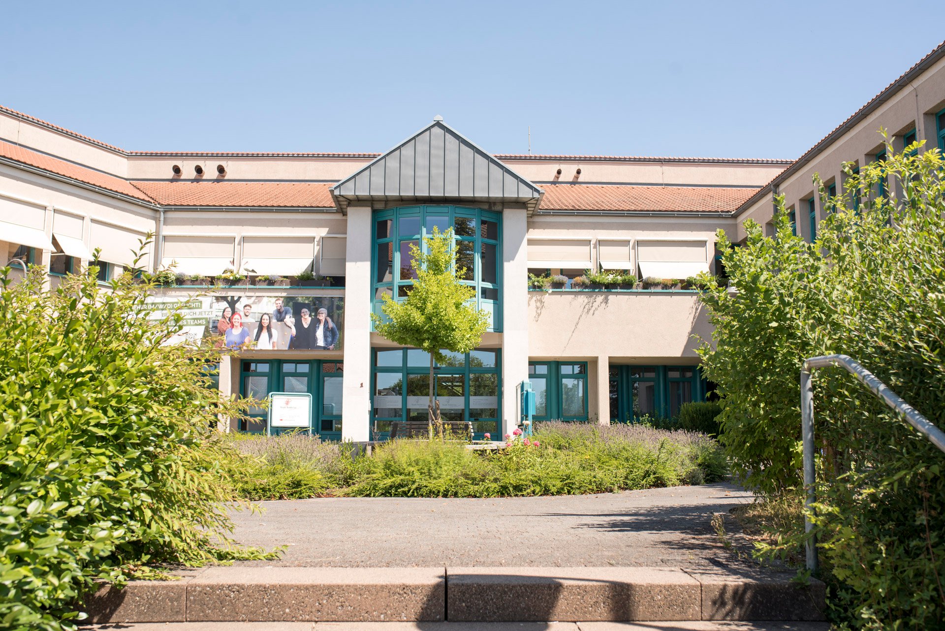 Frontansicht Rathaus