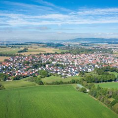 Luftbildaufnahme Ostheim
