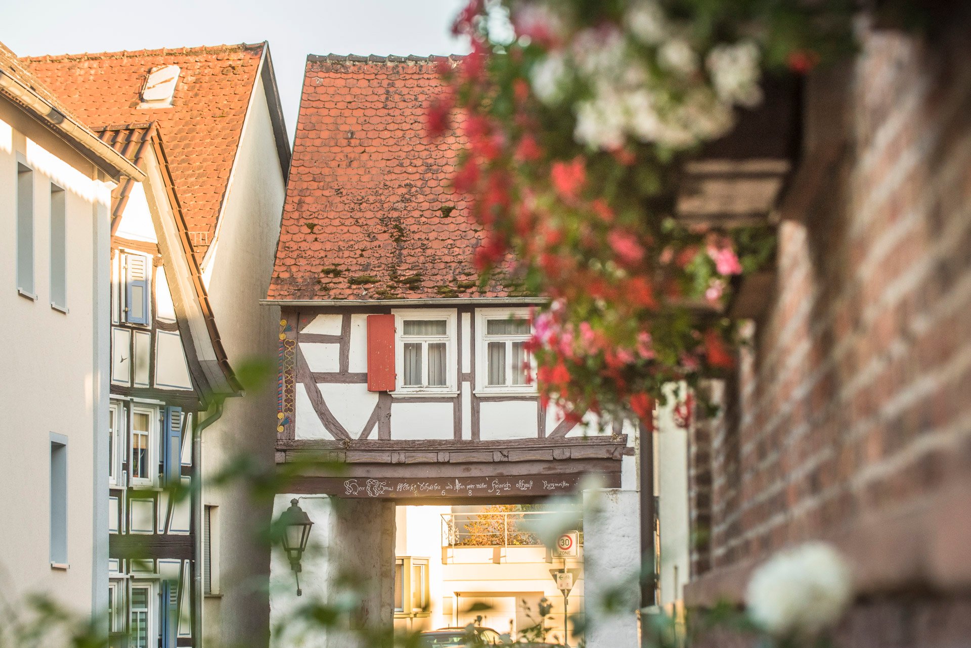 Stadtansicht Untertor in Eichen