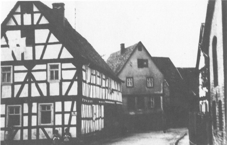 Ansicht Fachwerkhäuser