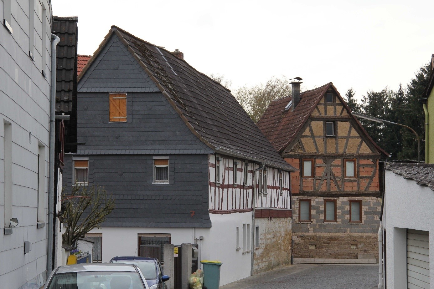 Ansicht Fachwerkhäuser