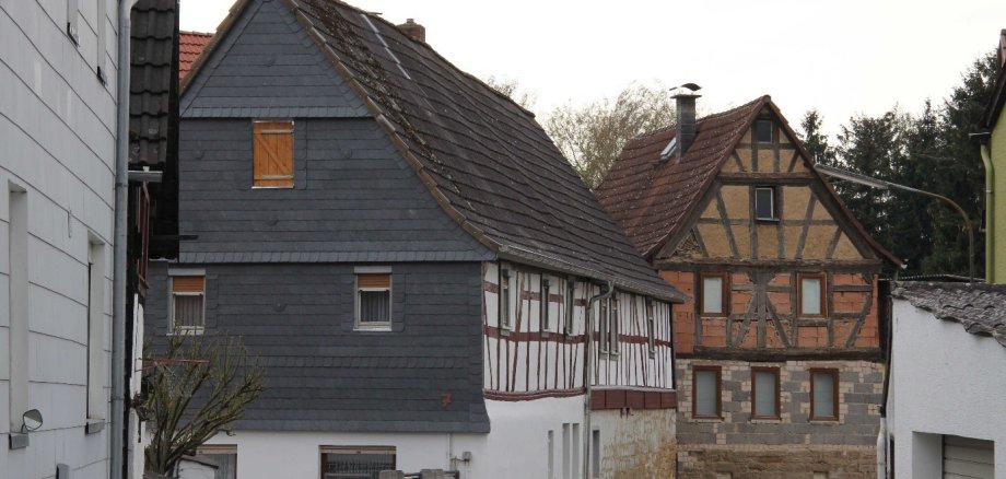 Ansicht Fachwerkhäuser