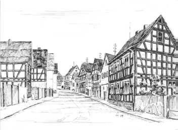Historisches Bild: Schinnergasse