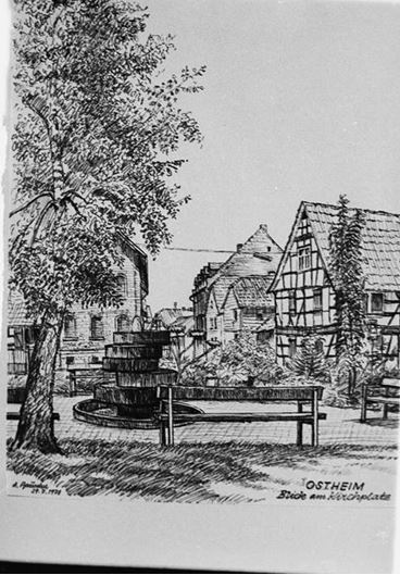 Historisches Stadtfoto Ostheim