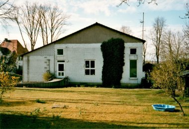 Gartenansicht Gebäude