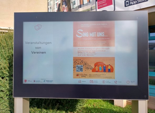 Digitaler Schaukasten / Display