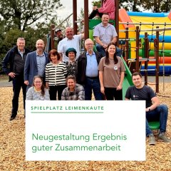 16) Beteiligung an der Neugestaltungsplanung für den Spielplatz In der Leimenkaute in Windecken 16) Beteiligung an der Neugestaltungsplanung für den Spielplatz In der Leimenkaute in Windecken