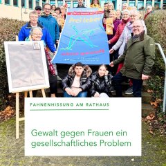 18) Wiederholte Kooperation mit Schüler:innen der BvS anlässlich des Aktionstages Gegen Gewalt an Frauen und Mädchen 18) Wiederholte Kooperation mit Schüler:innen der BvS anlässlich des Aktionstages Gegen Gewalt an Frauen und Mädchen