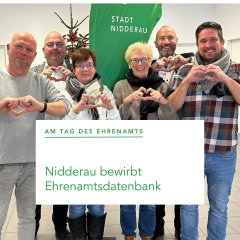 7) Bewerbung der Ehrenamtsdatenbank Hessen zum 5. Dezember 2023, dem Tag des Ehrenamts 7) Bewerbung der Ehrenamtsdatenbank Hessen zum 5. Dezember 2023, dem Tag des Ehrenamts