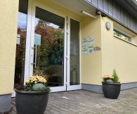 Eingang Kita Allee Mitte