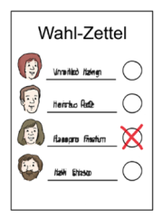 Wahlzettel