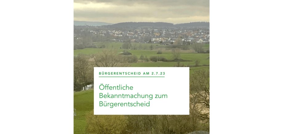 Luftbildaufnahme Nidderau